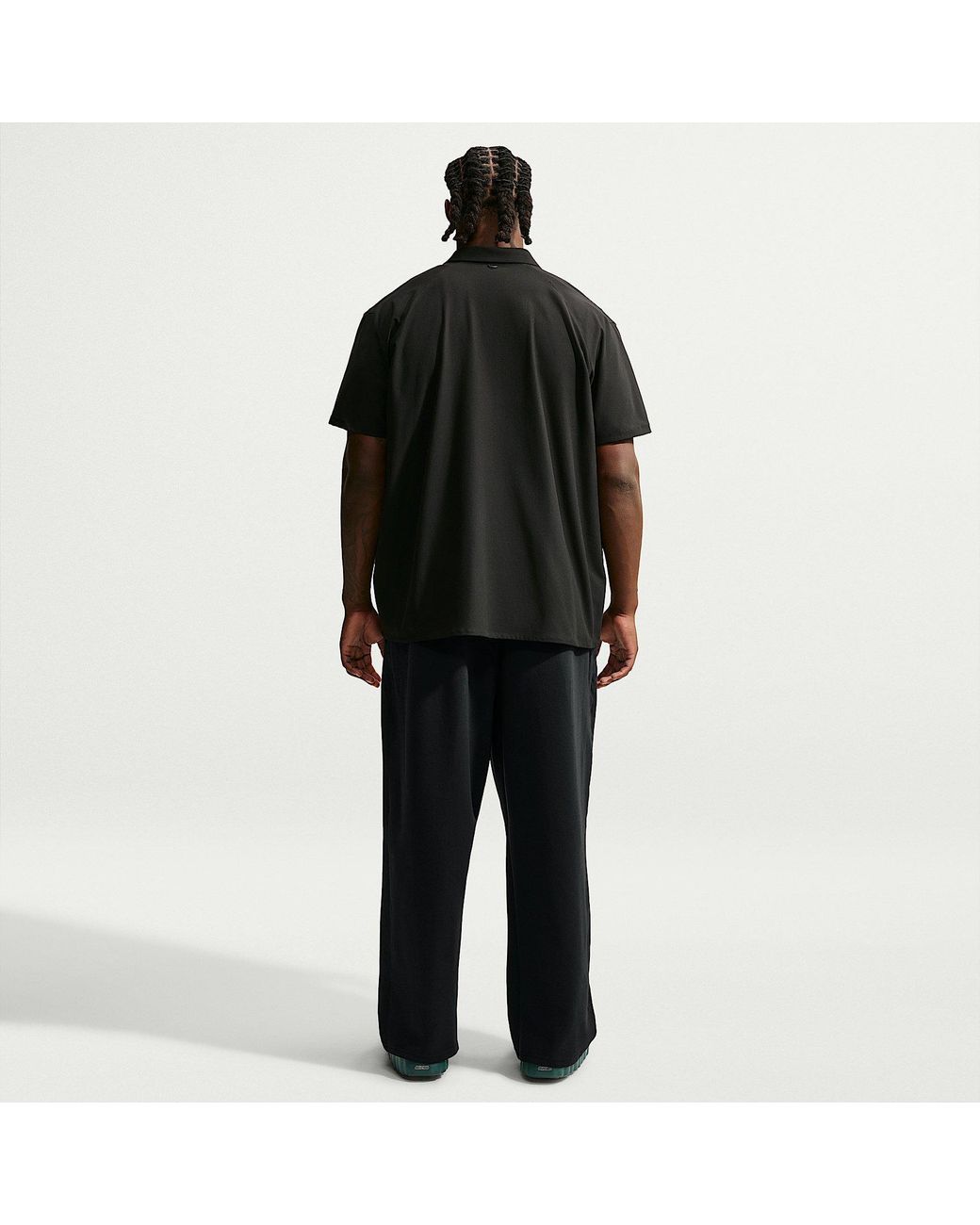Nike Black 24.7 Dri-Fit Performance Tracksuit Bottoms for men