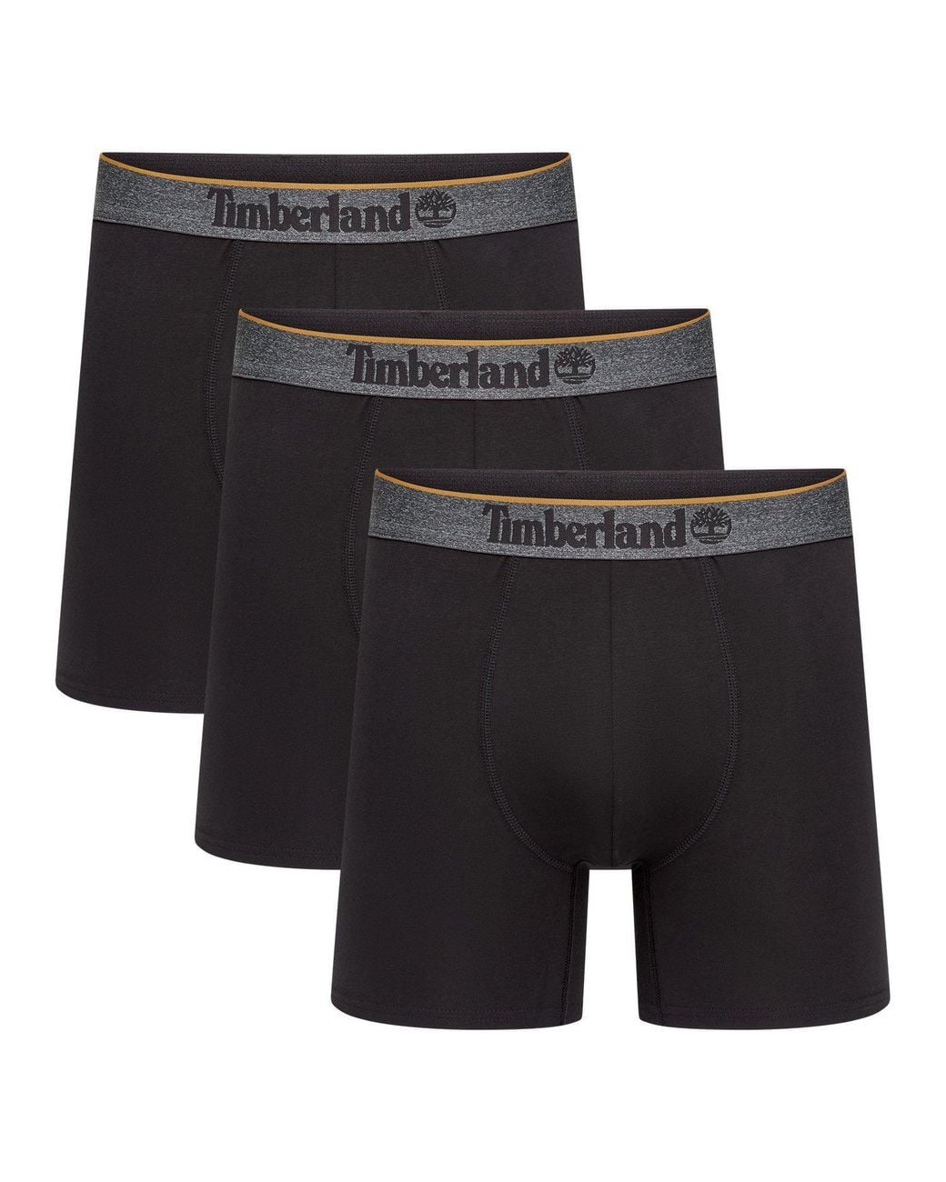 Timberland Black 3 Pack Trunks for men