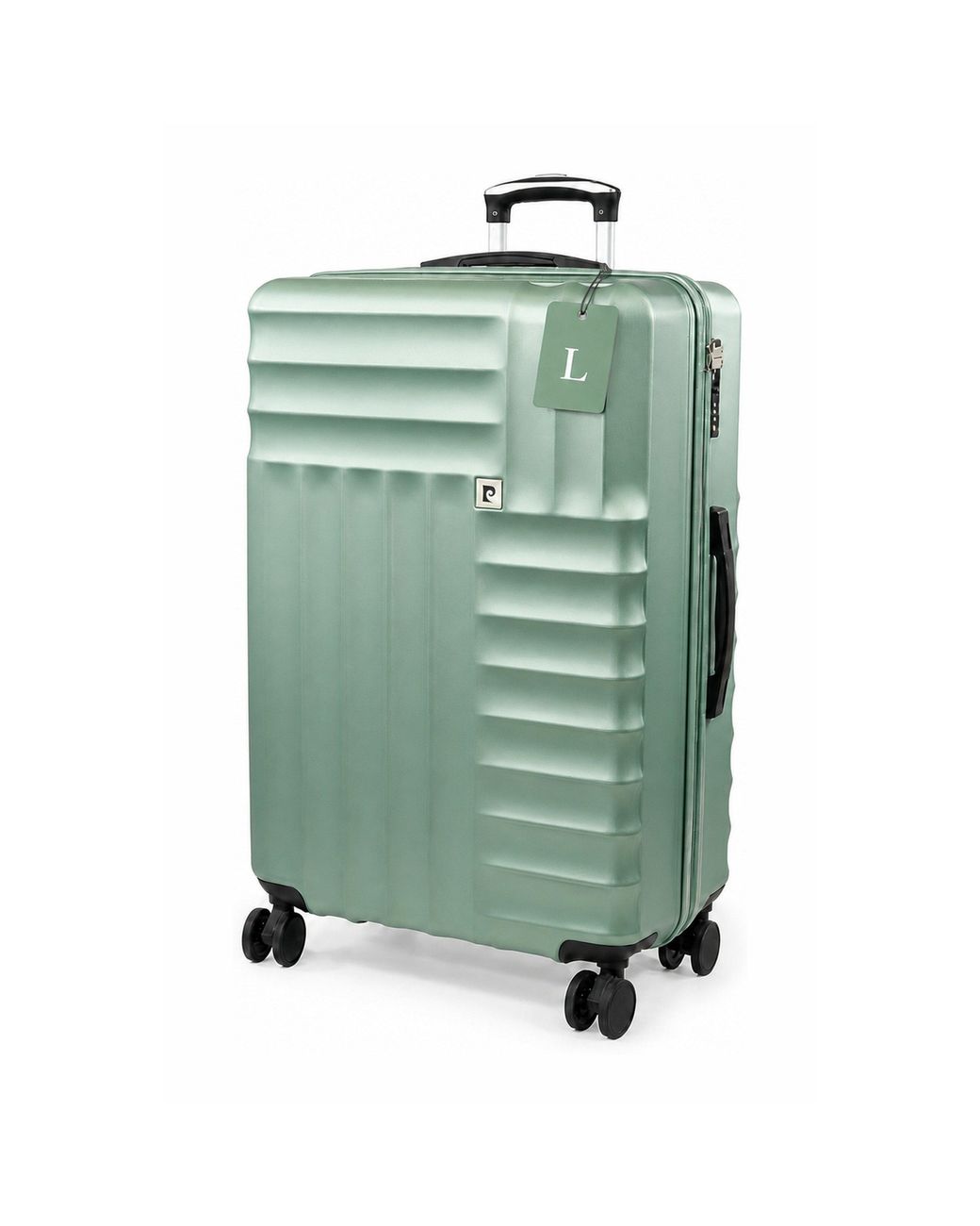 Pierre Cardin Green Soleil 30-Inch Hard Shell Suitcase Luggage