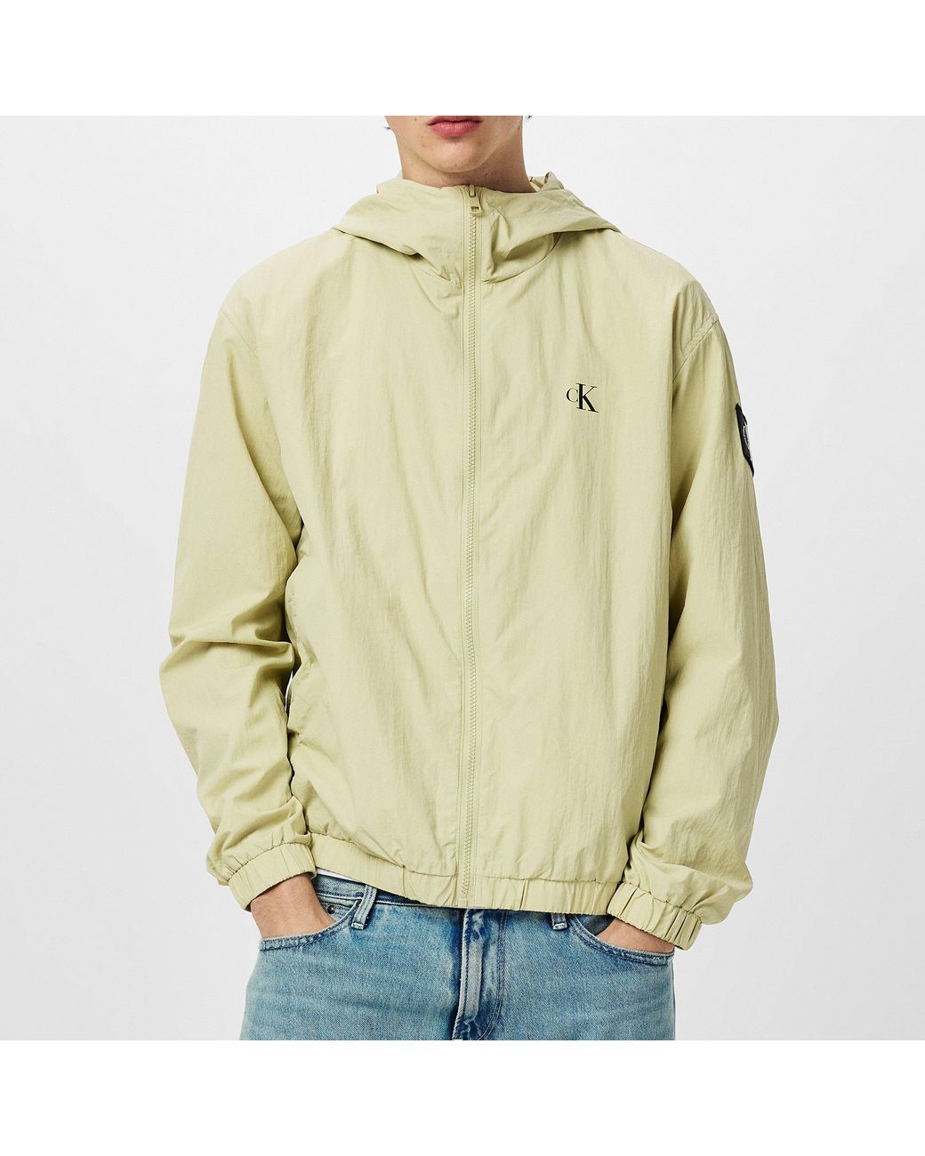 Calvin Klein Natural Lightweight Windbreaker for men