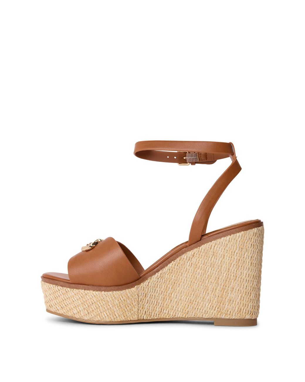 ALDO Brown Wedge Sandals
