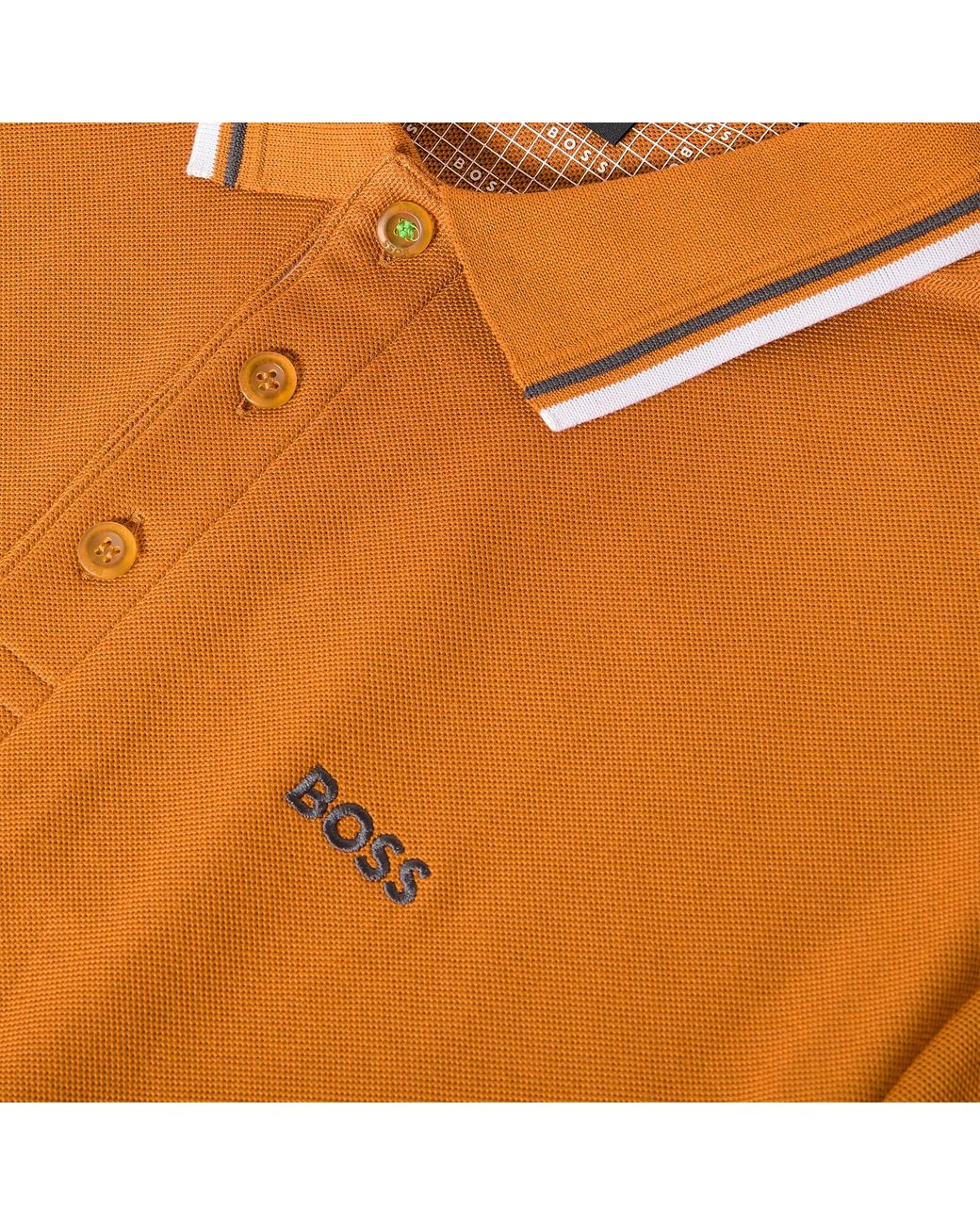 Boss Orange Paddy Short-Sleeve Polo Shirt for men