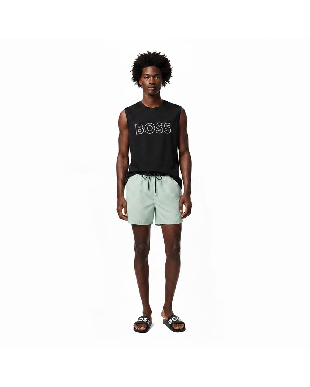 Boss Blue Sailfish Swim Shorts for men