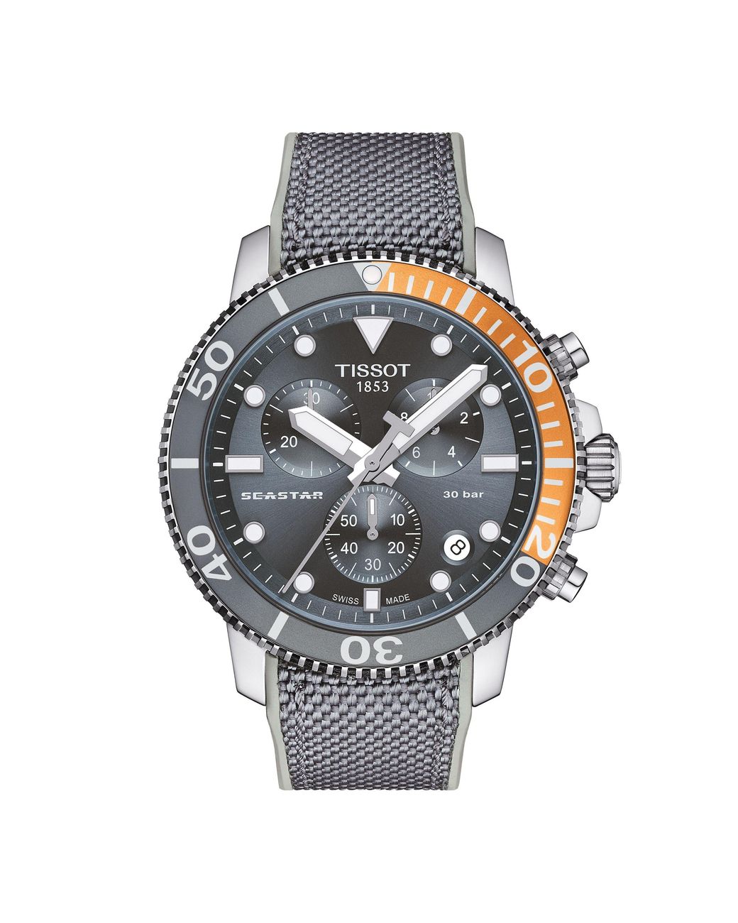 Tissot Metallic Seastar Chrono Quartz Analogue Watch for men