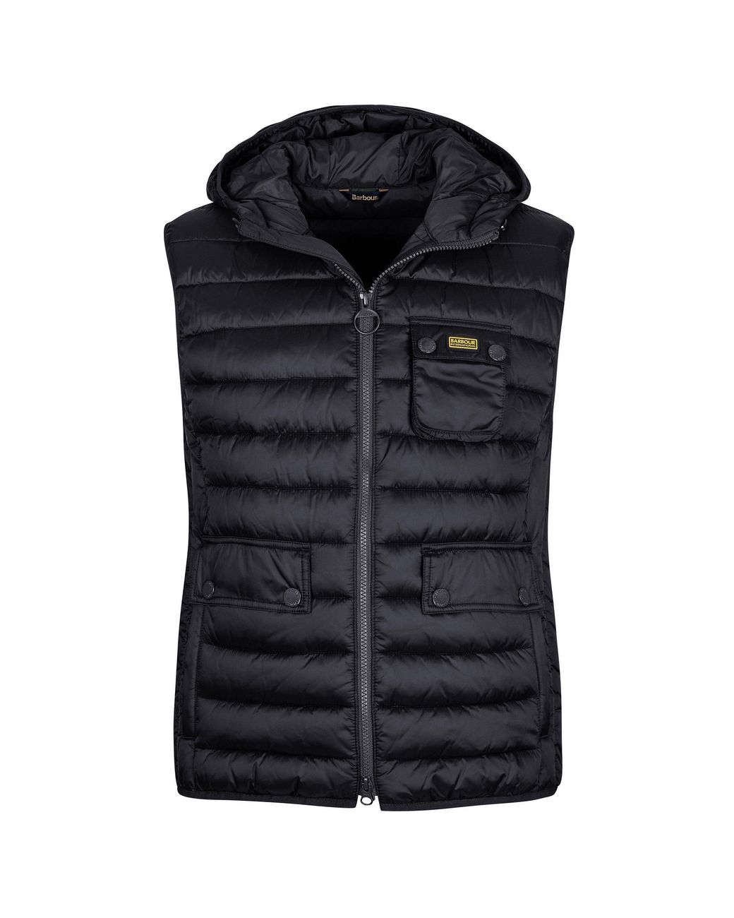 Barbour Black Ouston Gilet for men