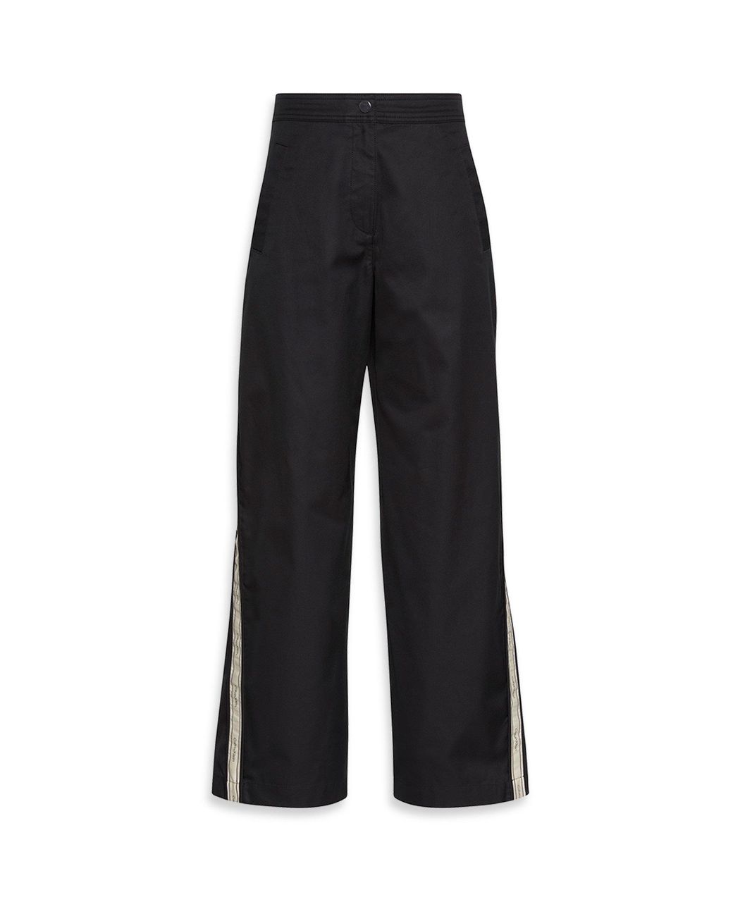 Calvin Klein Black Wide Leg Trousers
