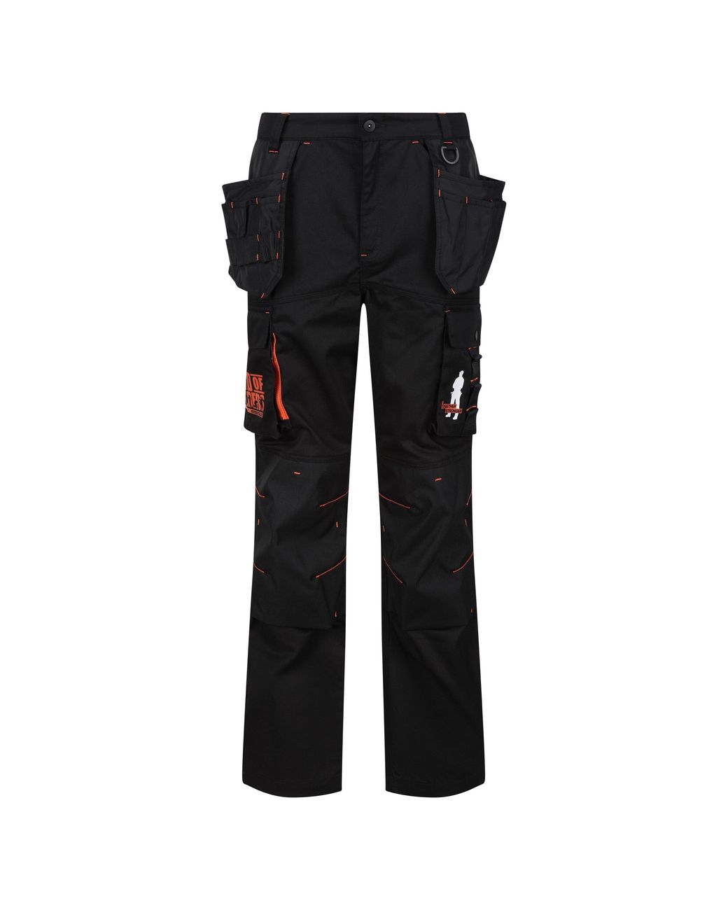 Regatta Black Durable Work Trousers for men
