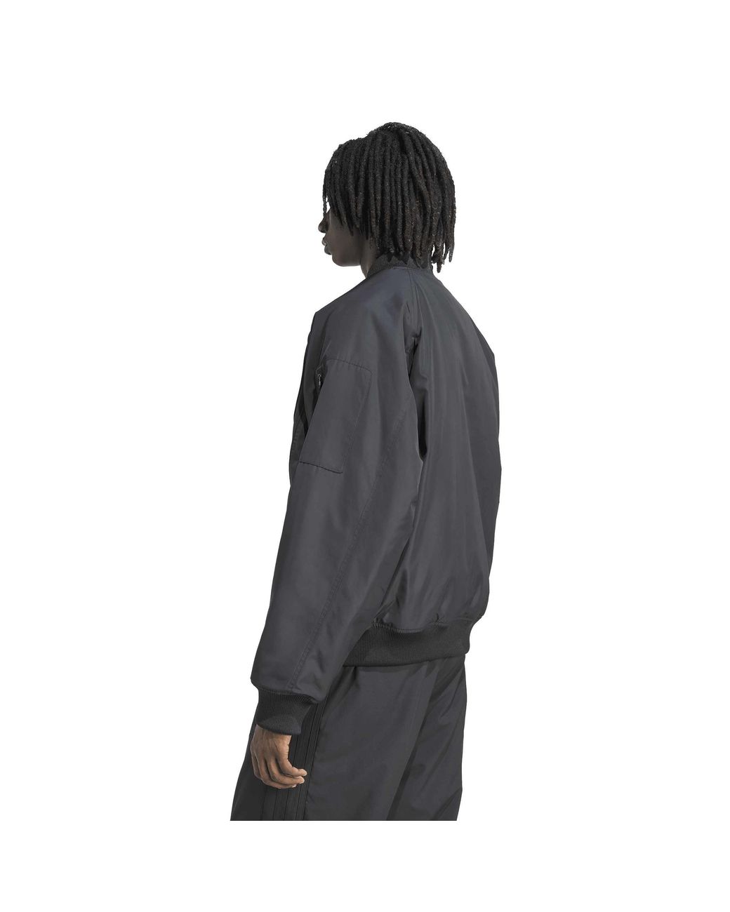 Adidas Gray Teamgeist Puffer Jacket for men