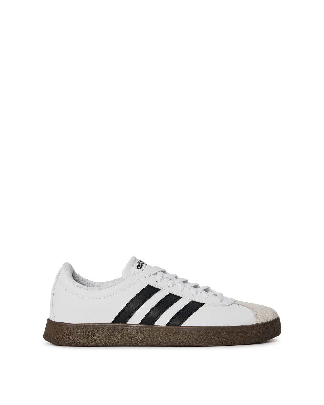Adidas White Vl Court Base Shoes