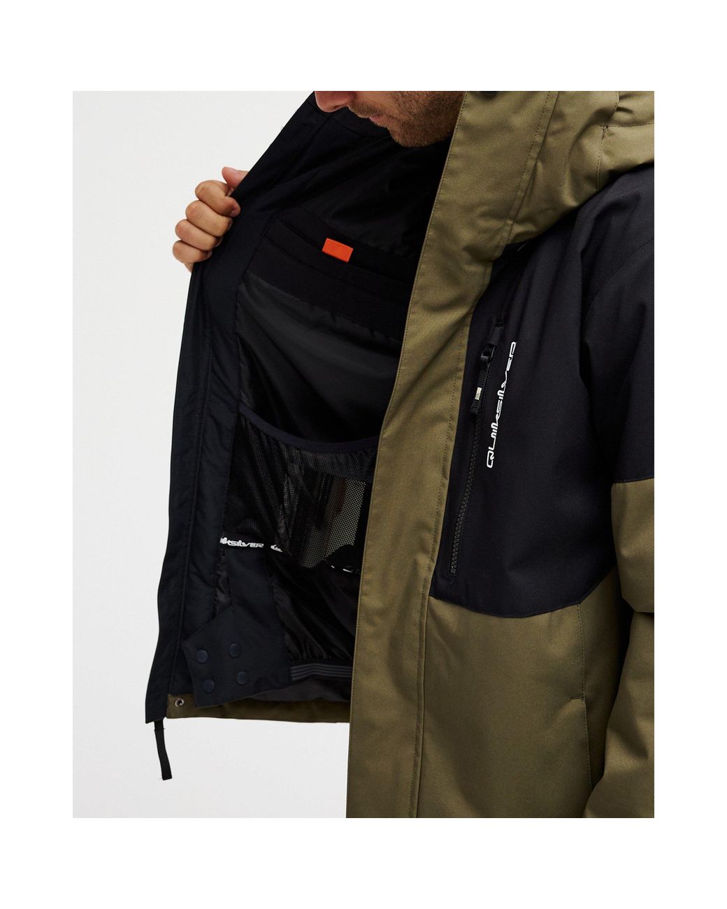 Quiksilver Purple Titan Ski Jacket for men