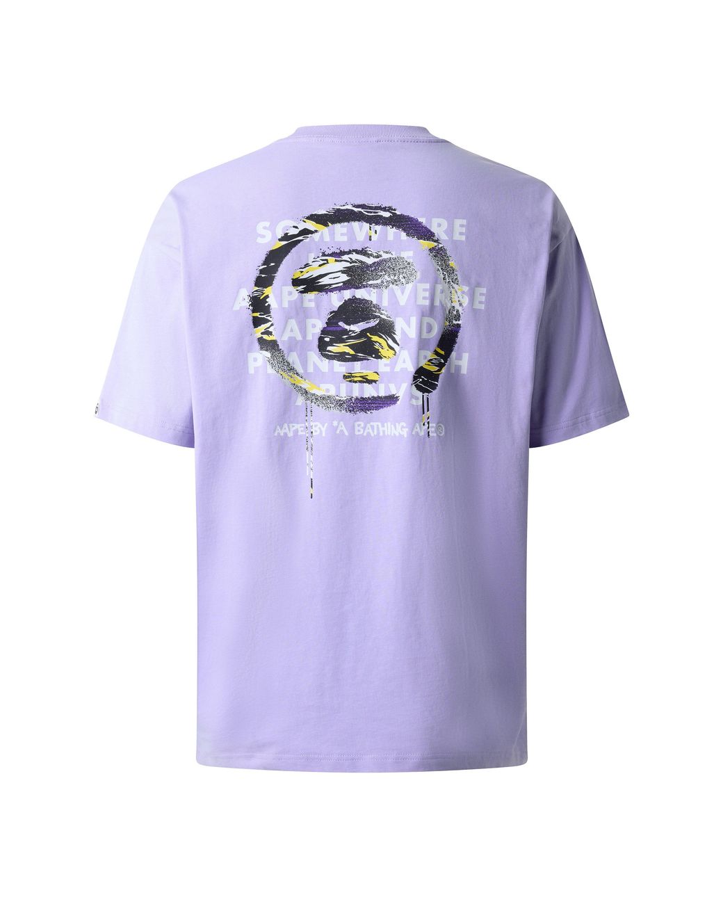 Aape Purple Somewhere Tee Sn63 for men