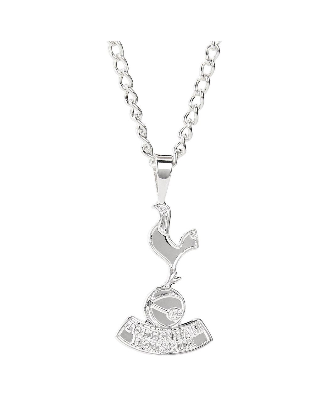Team White Officially Licensed Plated Pendant And Chain