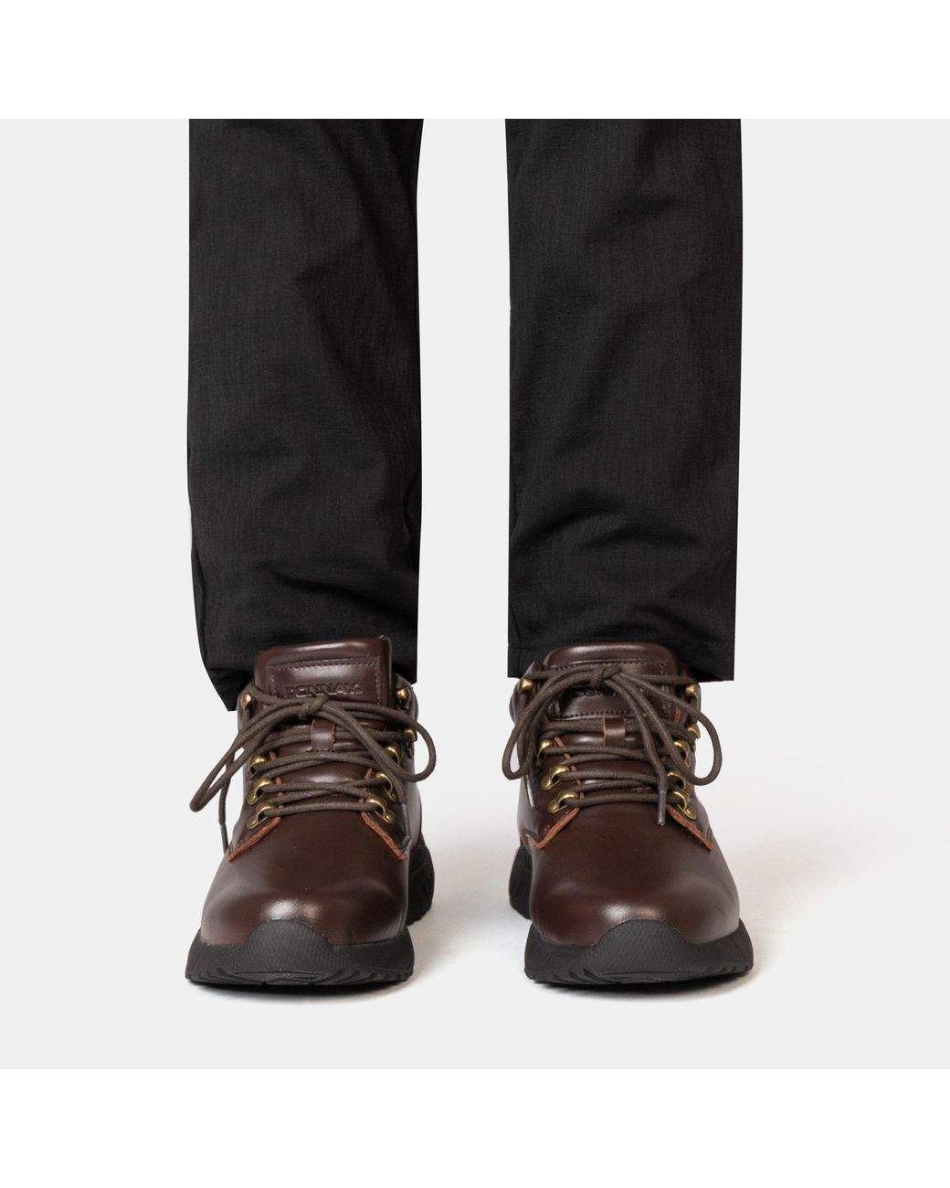 Donnay Brown Leather Casual Chukka Boots for men