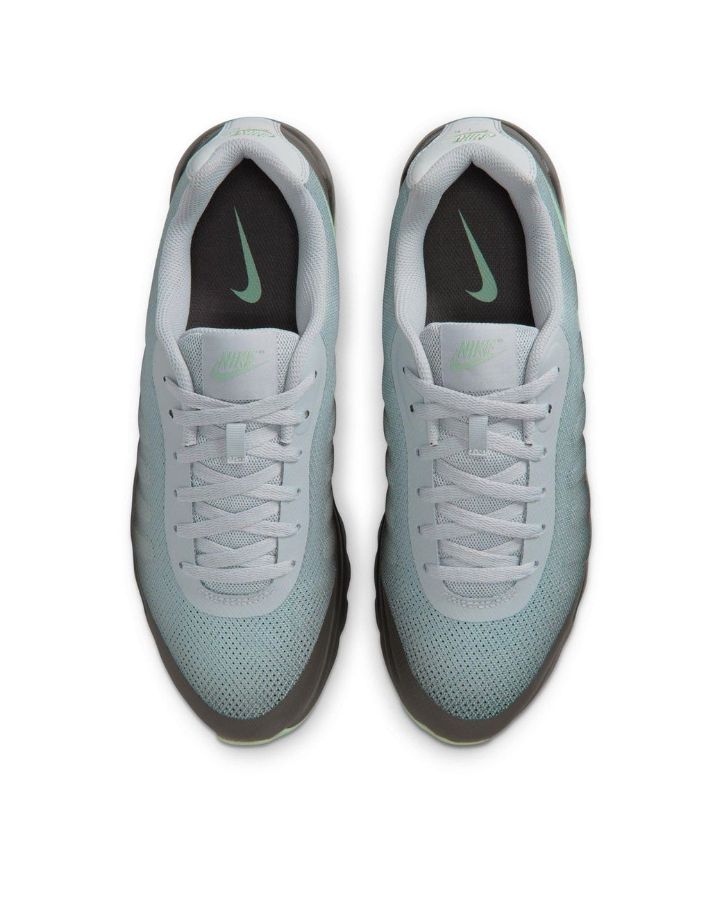 Nike Gray Air Max Invigor Shoes for men