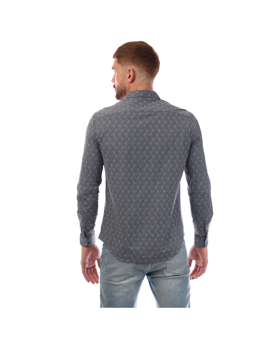Emporio Armani Gray Shirt for men