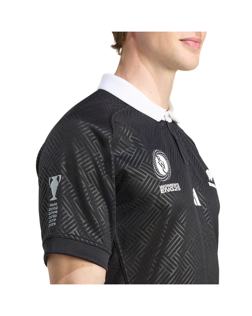 Adidas Black Ferns World Cup Home Shirt 2025 Adults for men