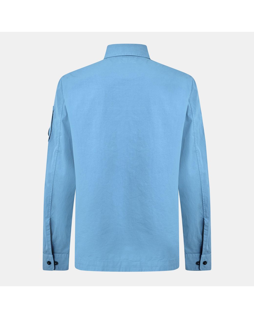 C P Company Blue Gabard Overshirt for men