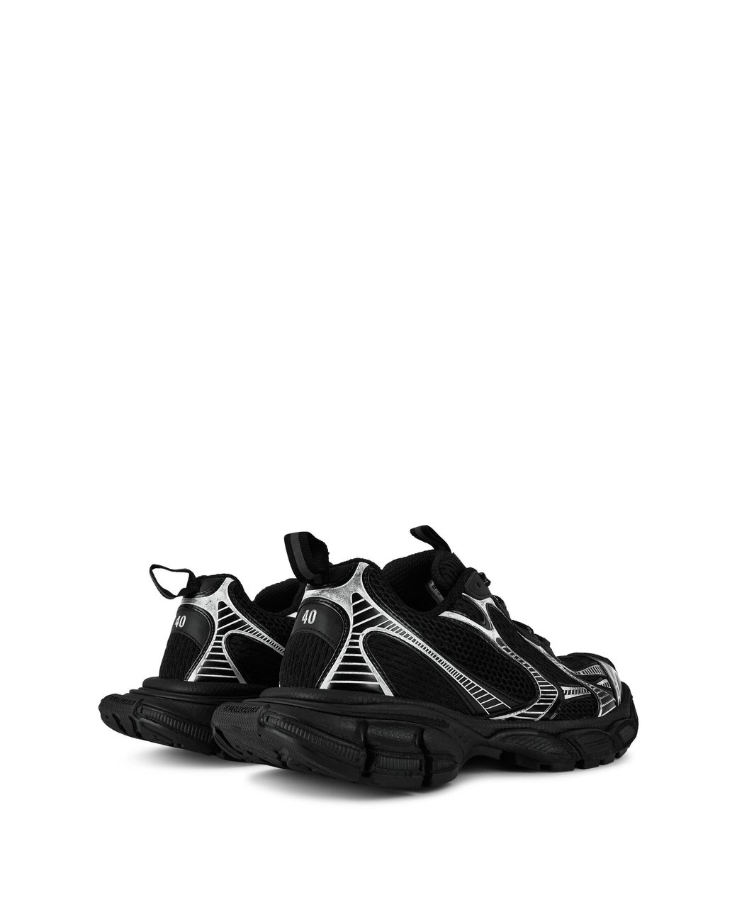 Balenciaga Black 3Xl Low Trainers for men