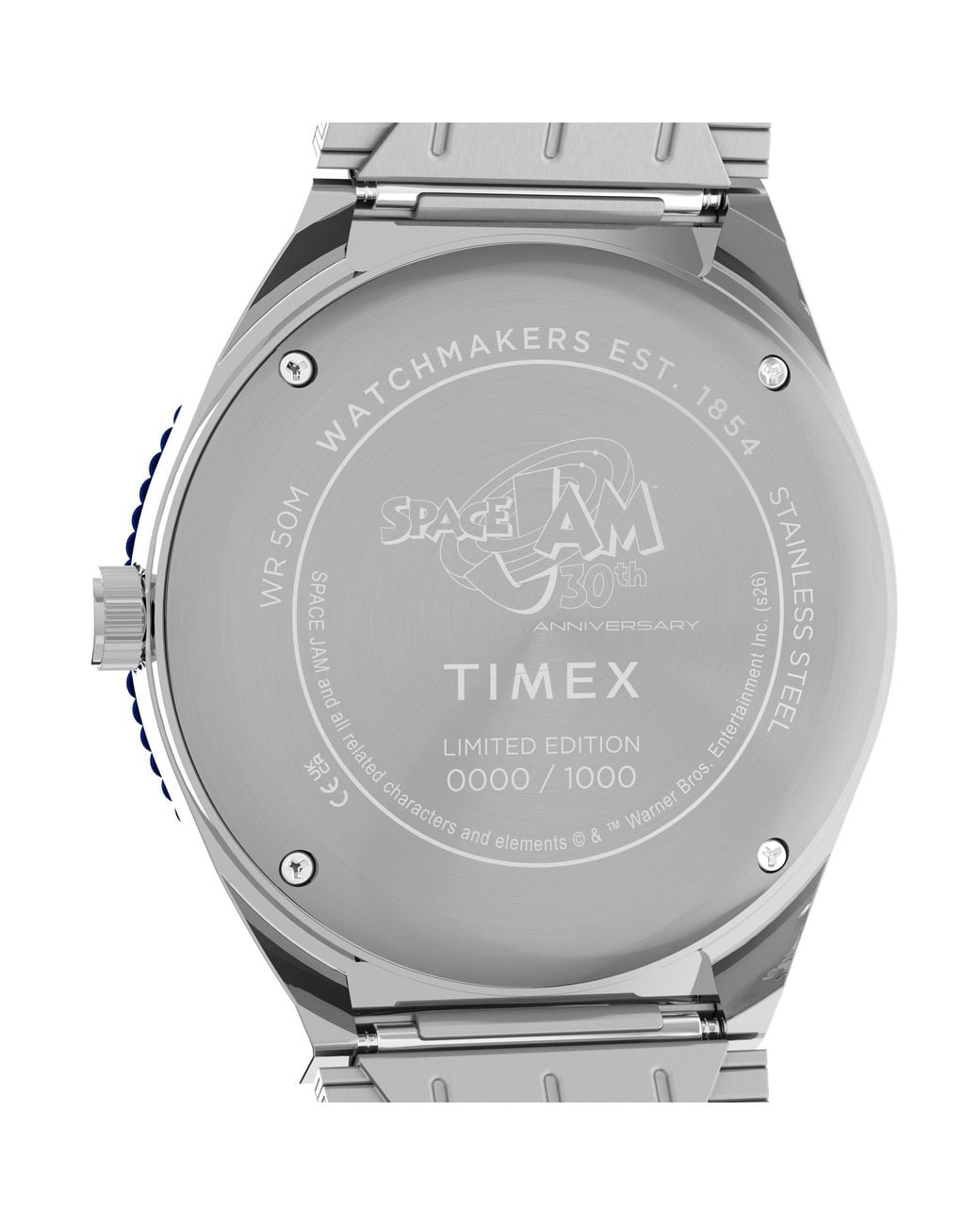 Timex Blue Space Jam 30Th Anniversary Collaboration Watch for men