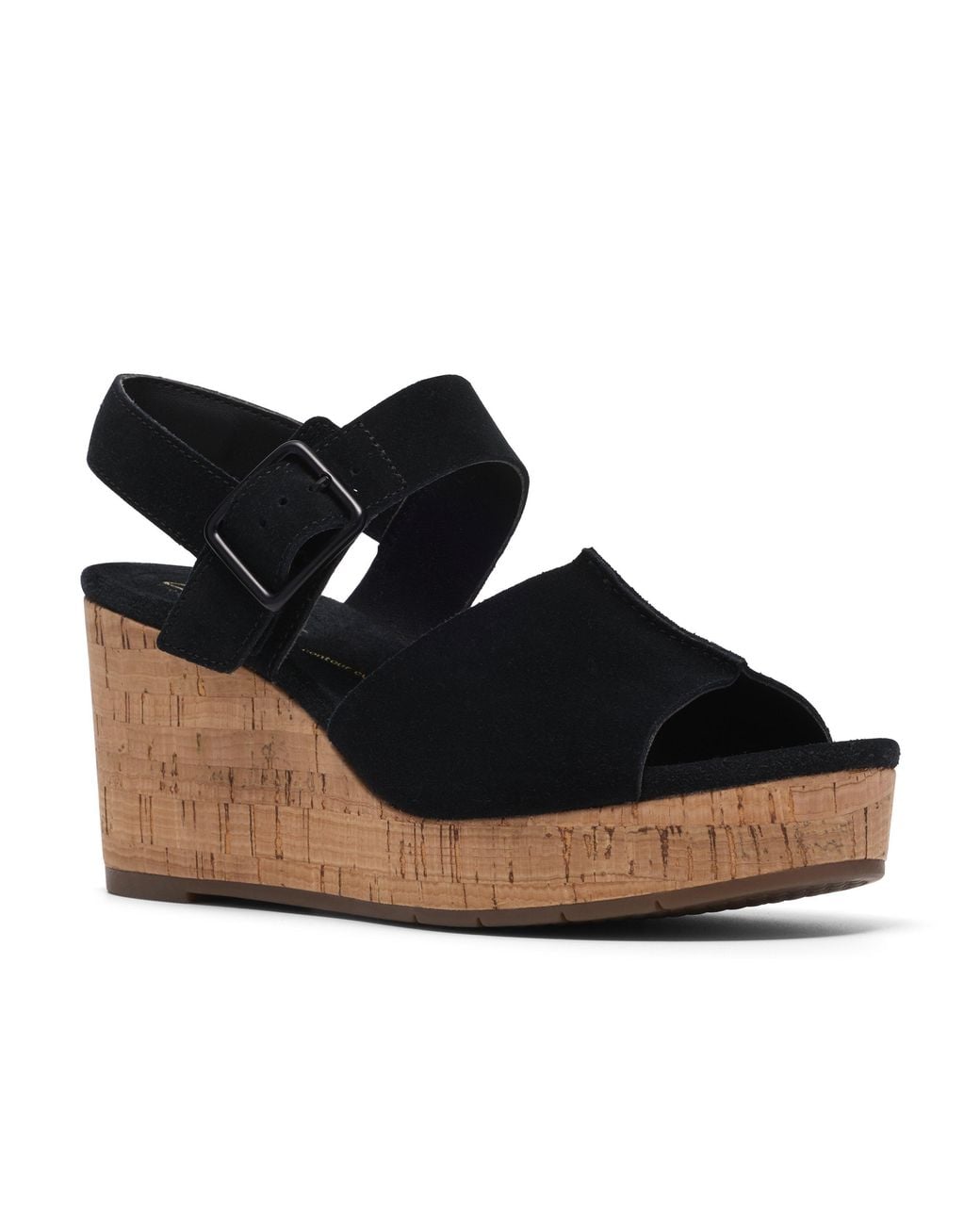 Clarks Black Sabina Dream Suede