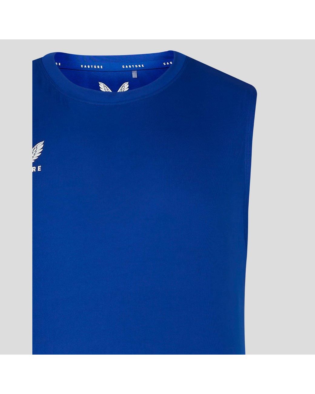 Castore Blue Strappy Muscle Vest for men