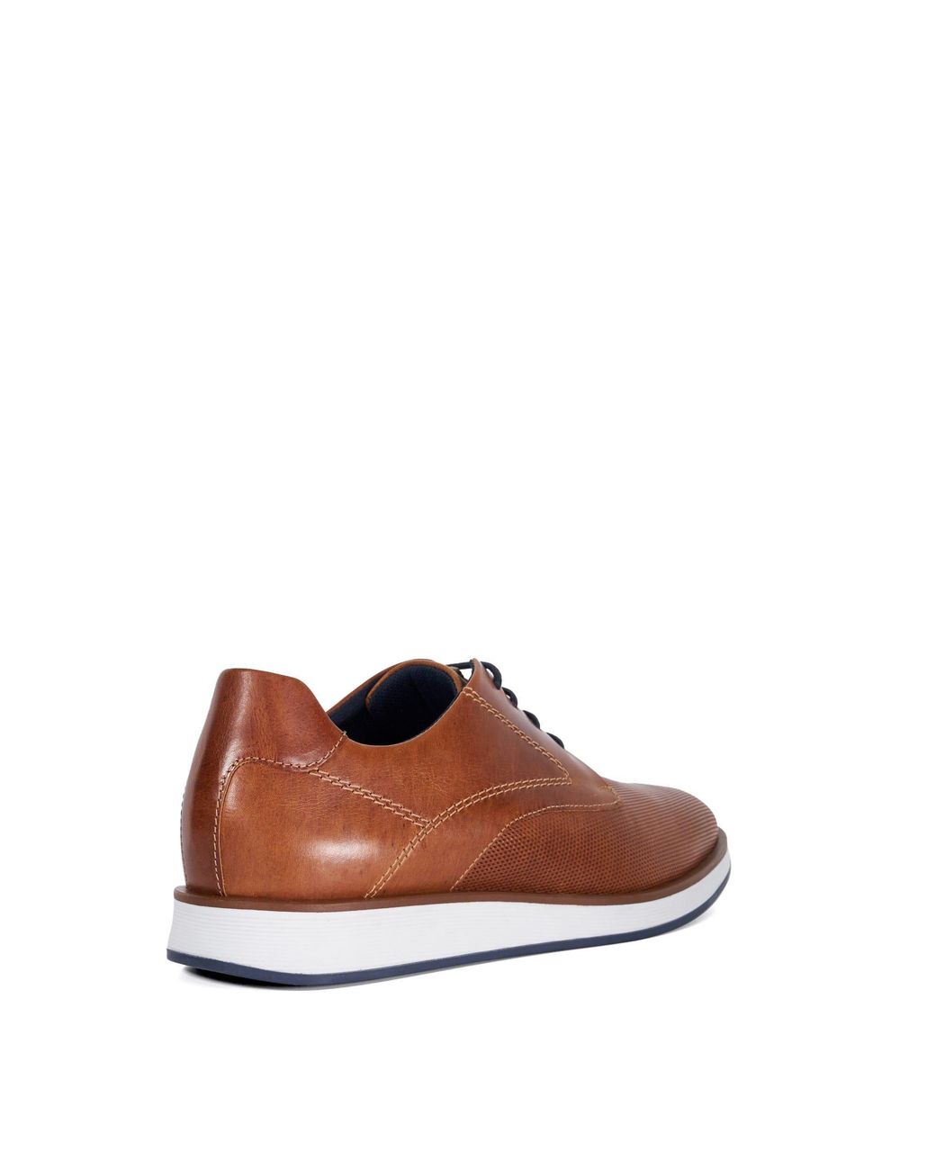 Dune Brown Derby Shoes for men