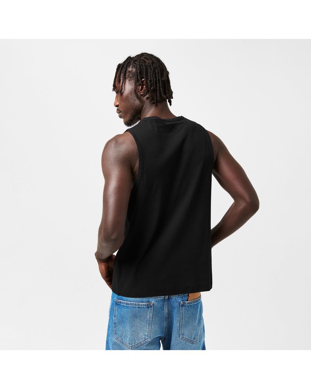 Represent Black Racerback Vest for men