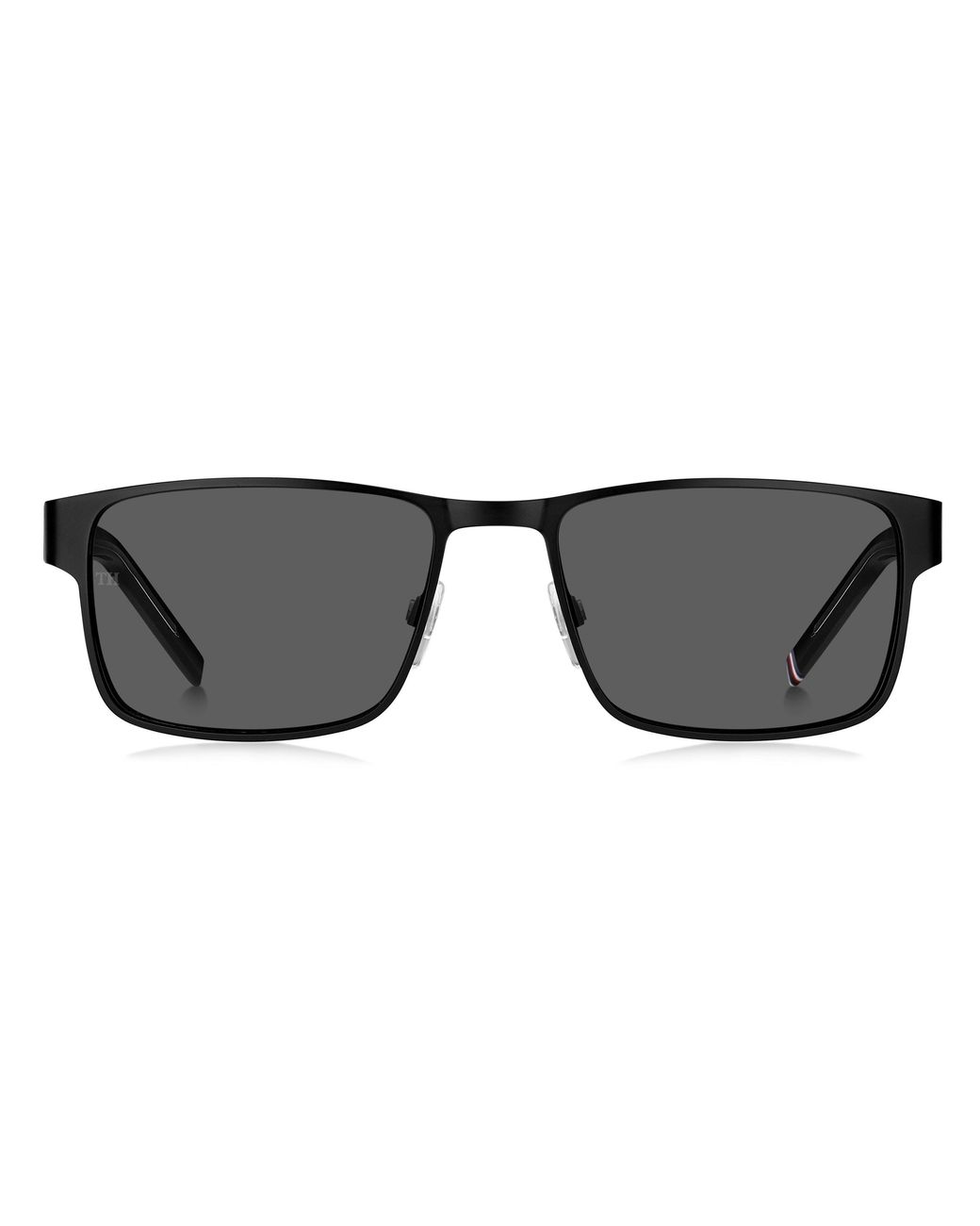 Tommy Hilfiger Black Sun Rectangle Sunglasses for men