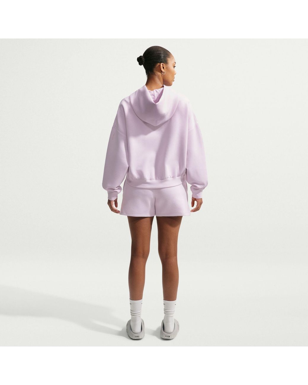 Nike Purple 24.7 Relaxed-Fit Tracksuit Shorts