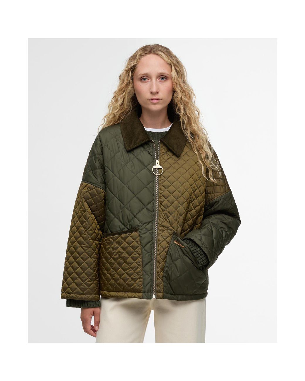 Barbour Green Danby Quilted Jacket