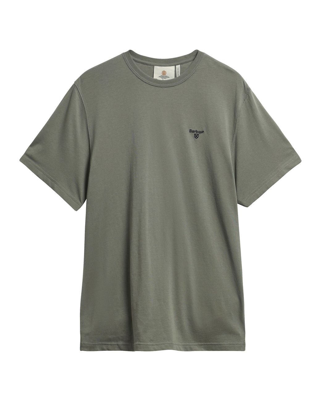 Barbour Gray Essentials Sports T-Shirt for men