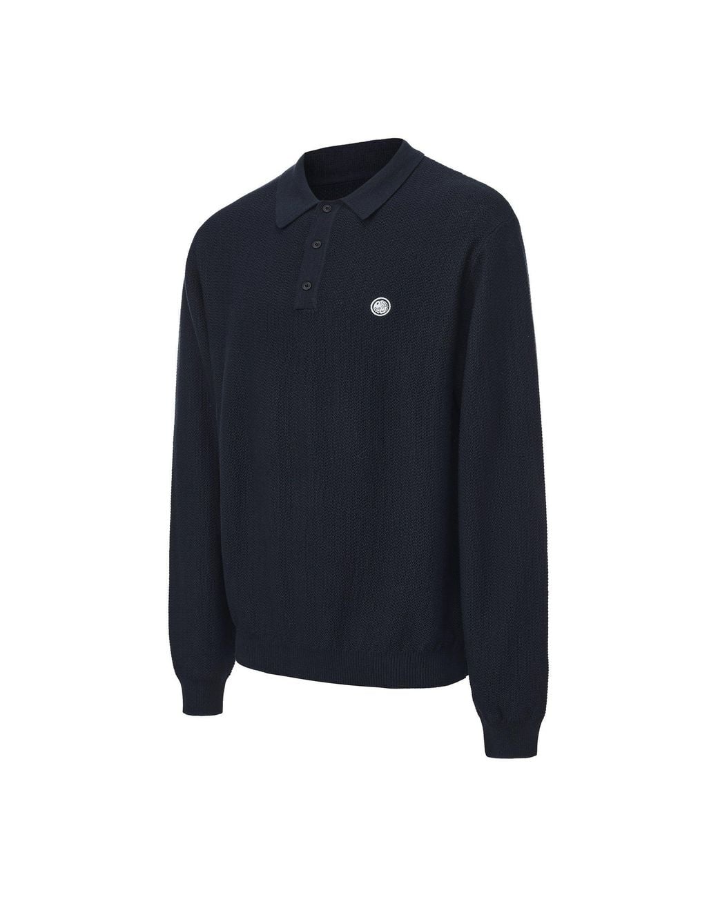 Pretty Green Blue Pg Knitted Polo Sn64 for men