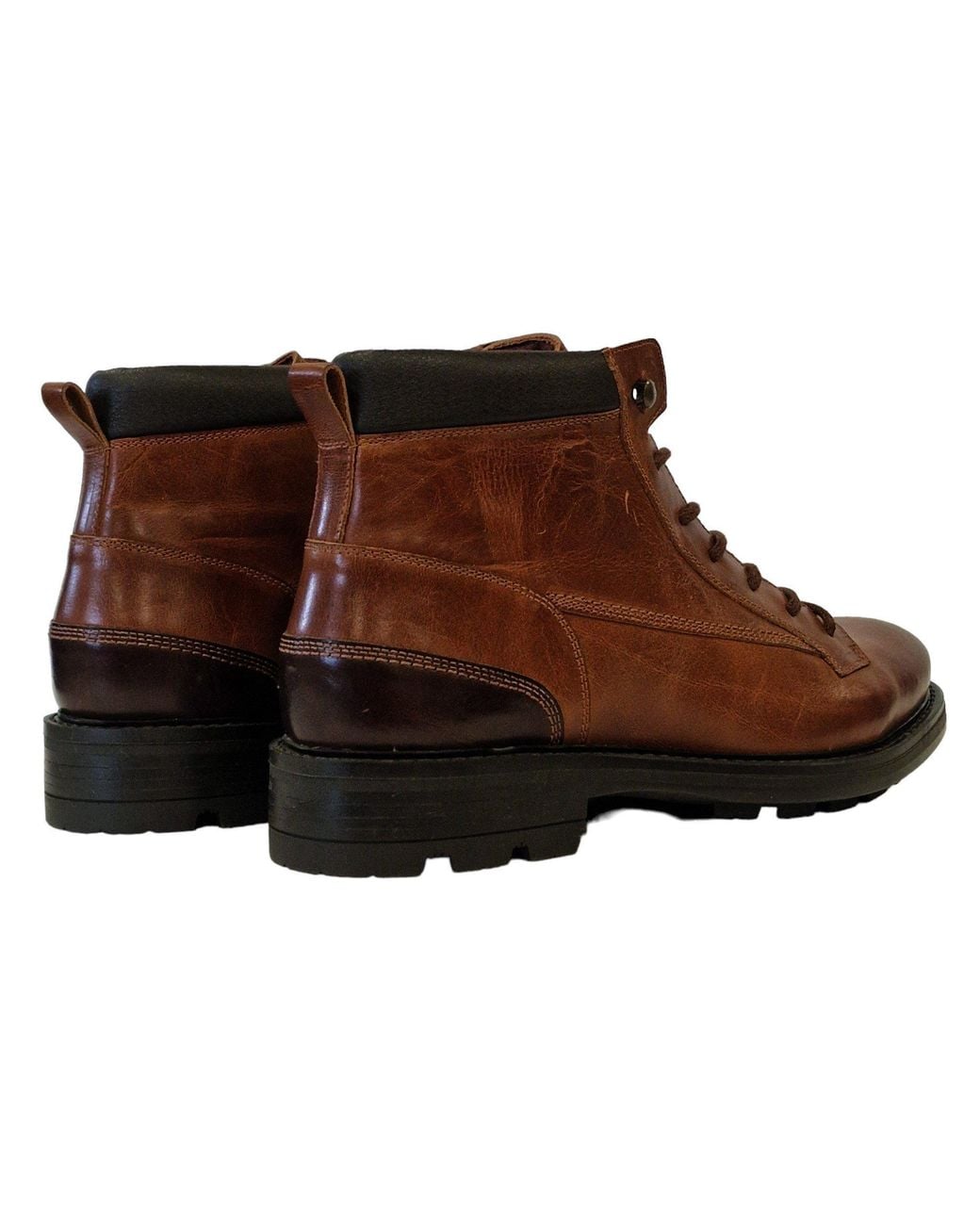 Firetrap Brown Riva Hiker Boots for men