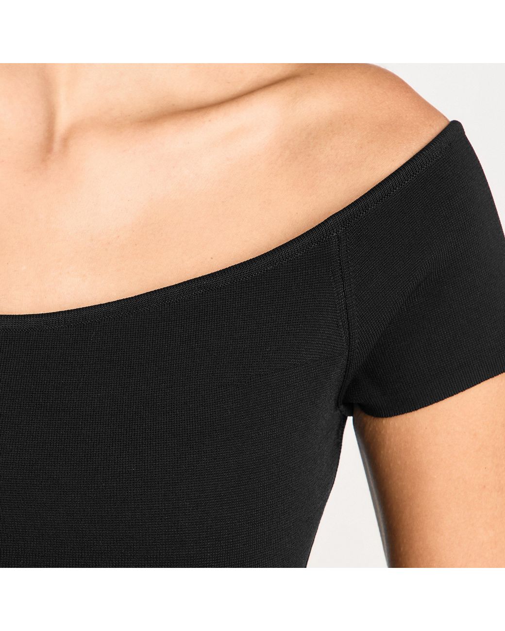 Joseph Black Foin Bodycon Dress