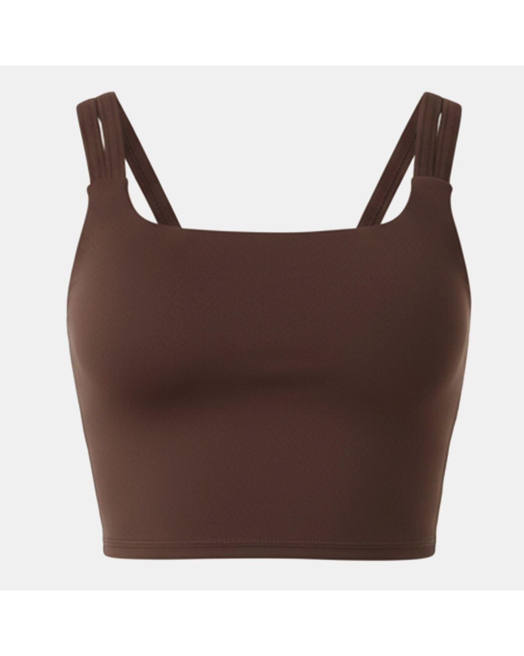 Usa Pro Brown Strappy Performance Gym Vest