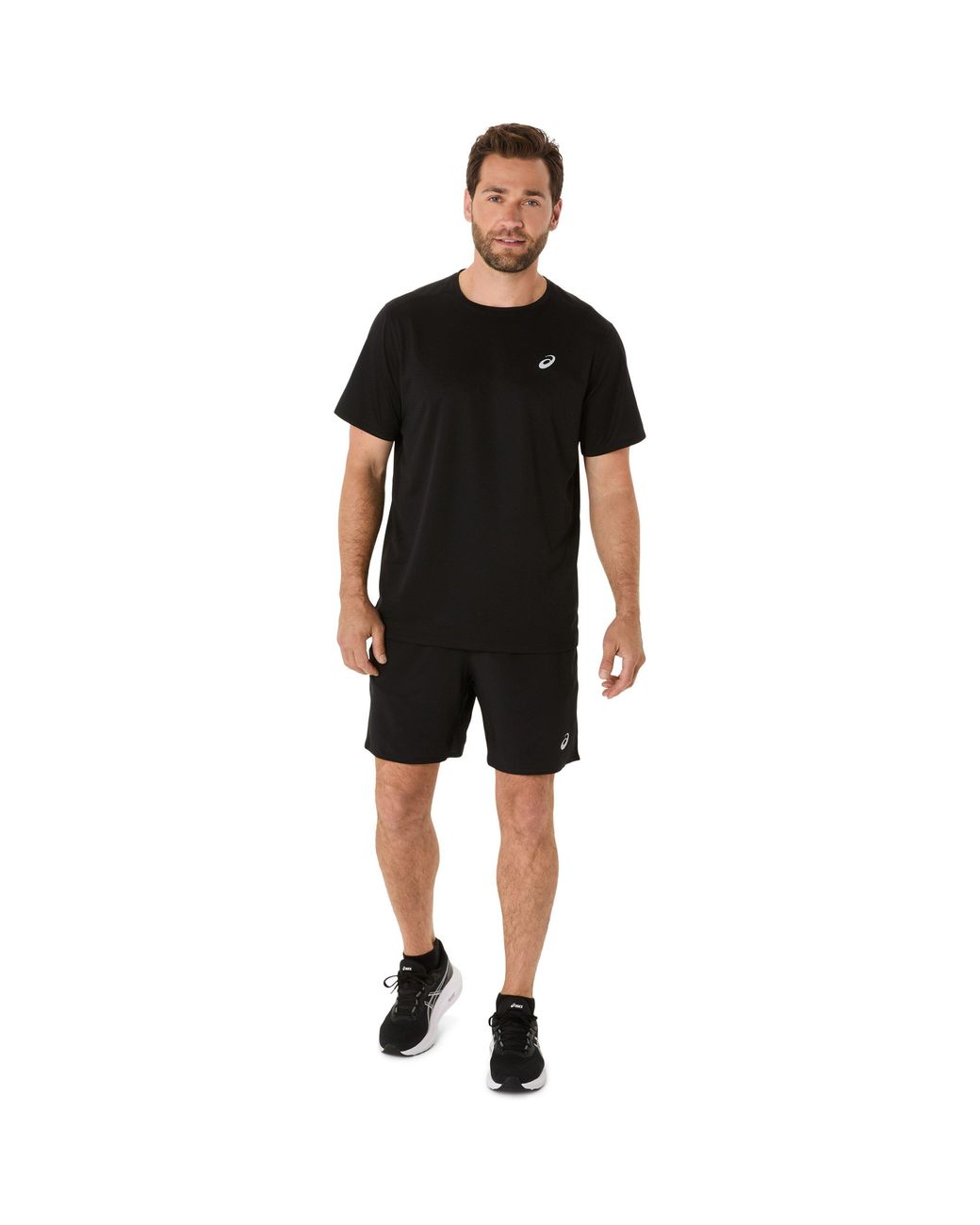 Asics Black Core 2-N-1 7In Short Running for men