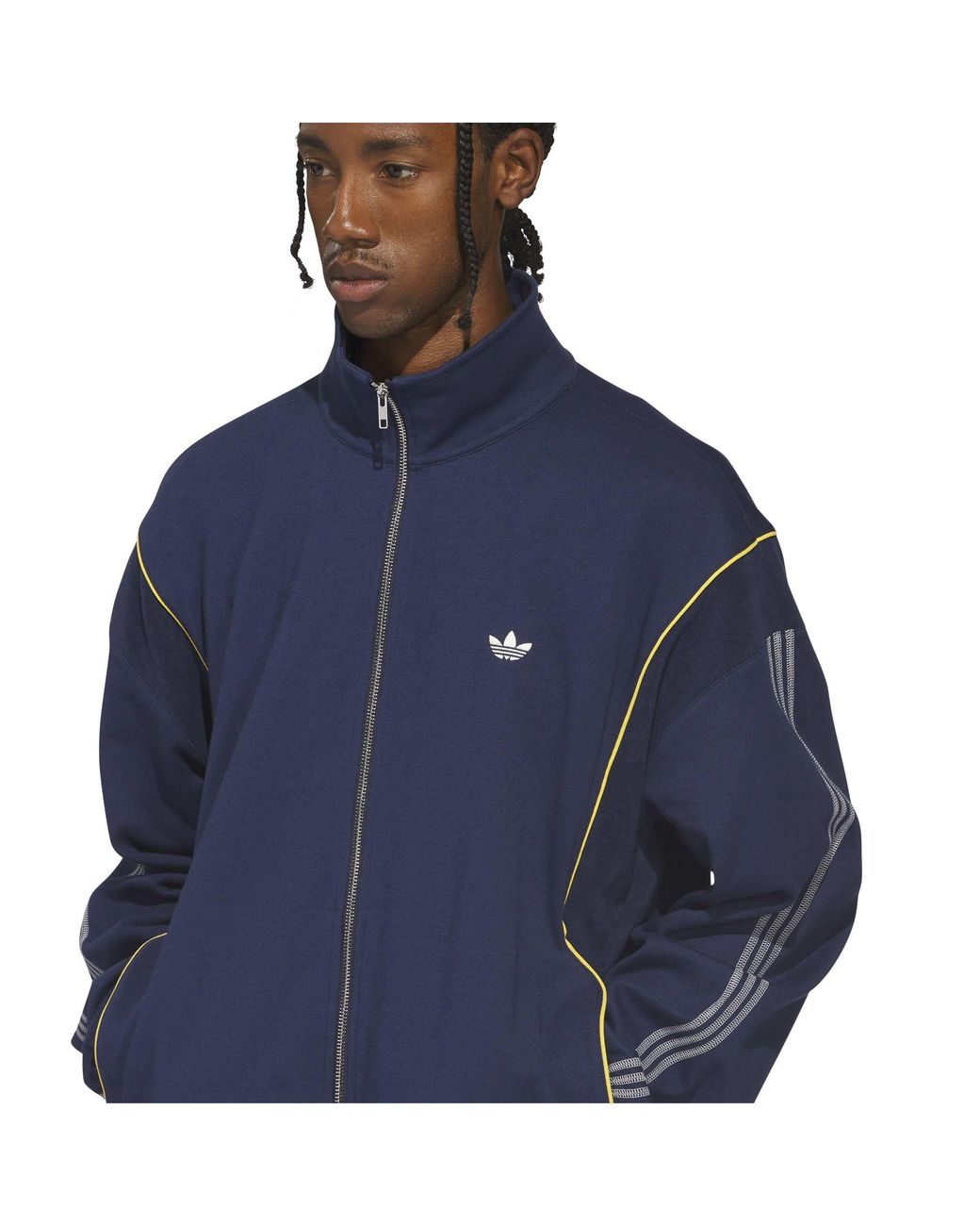 Adidas Originals Blue Tennis Tt Tracksuit Top for men