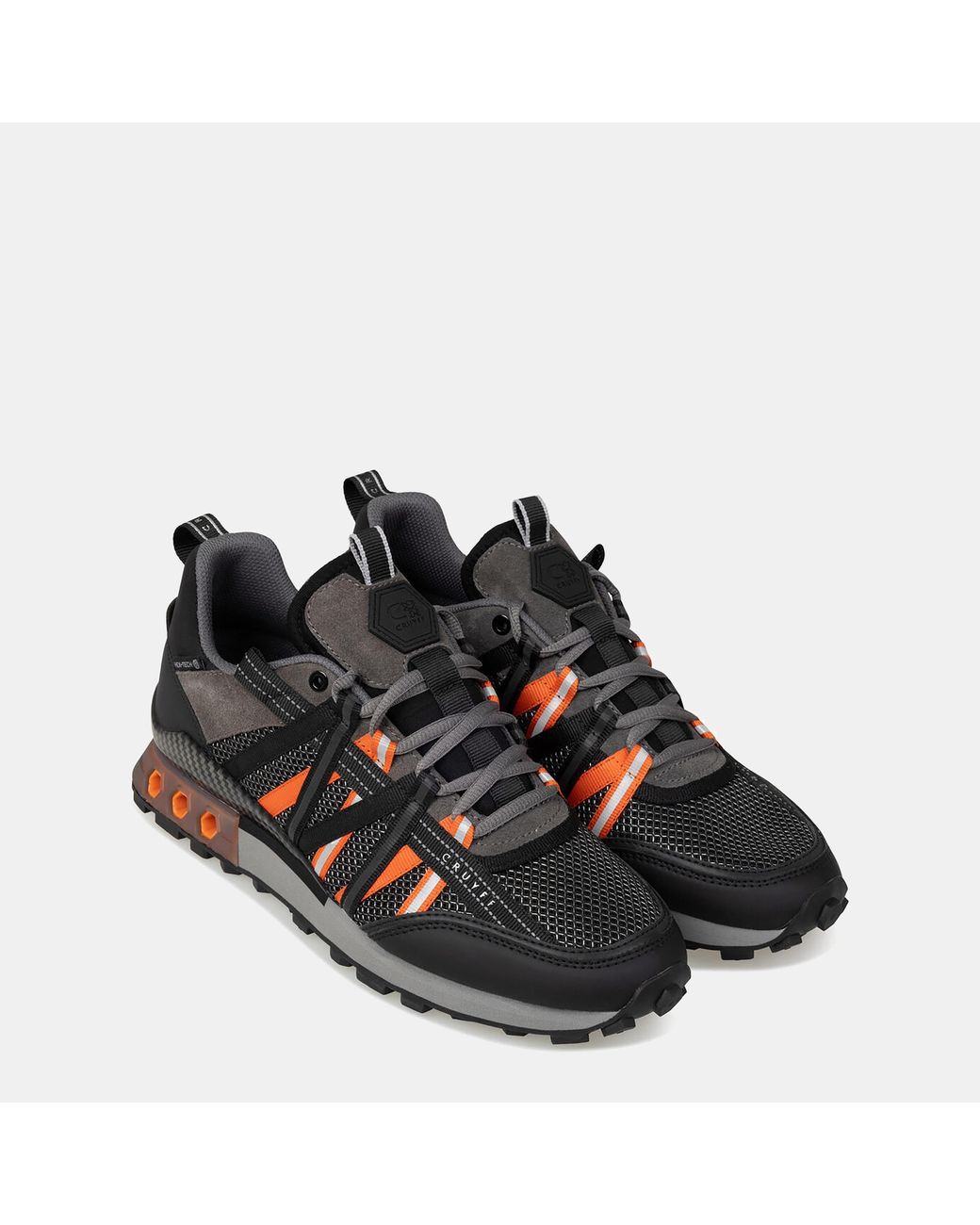 Cruyff Black Fearia Hex-Tech Trainers for men
