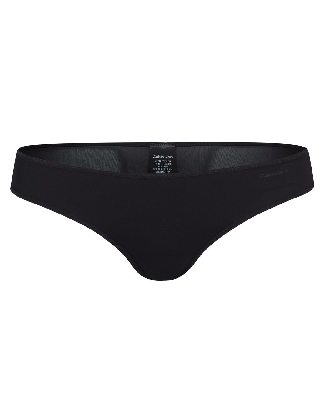 Calvin Klein Black Calvin Sheer Bikini Bottoms