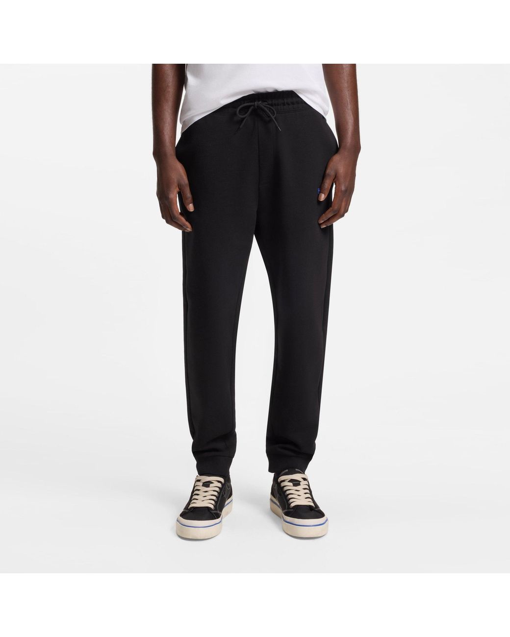 HUGO Black Bodywear Cotton-Terry Tracksuit Bottoms for men