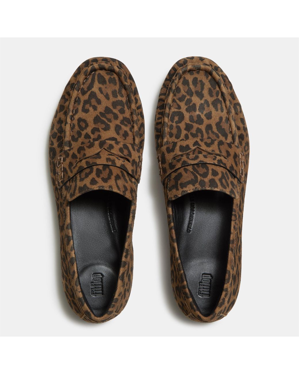 Fitflop Brown Delicato Leo Suede Loafers