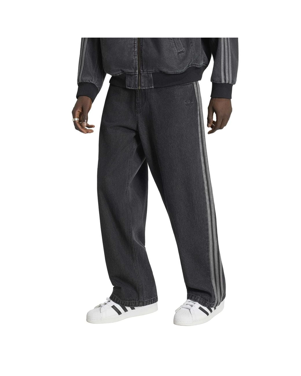 Adidas Originals Gray Adi Og Denim Jeans M Sn64 for men