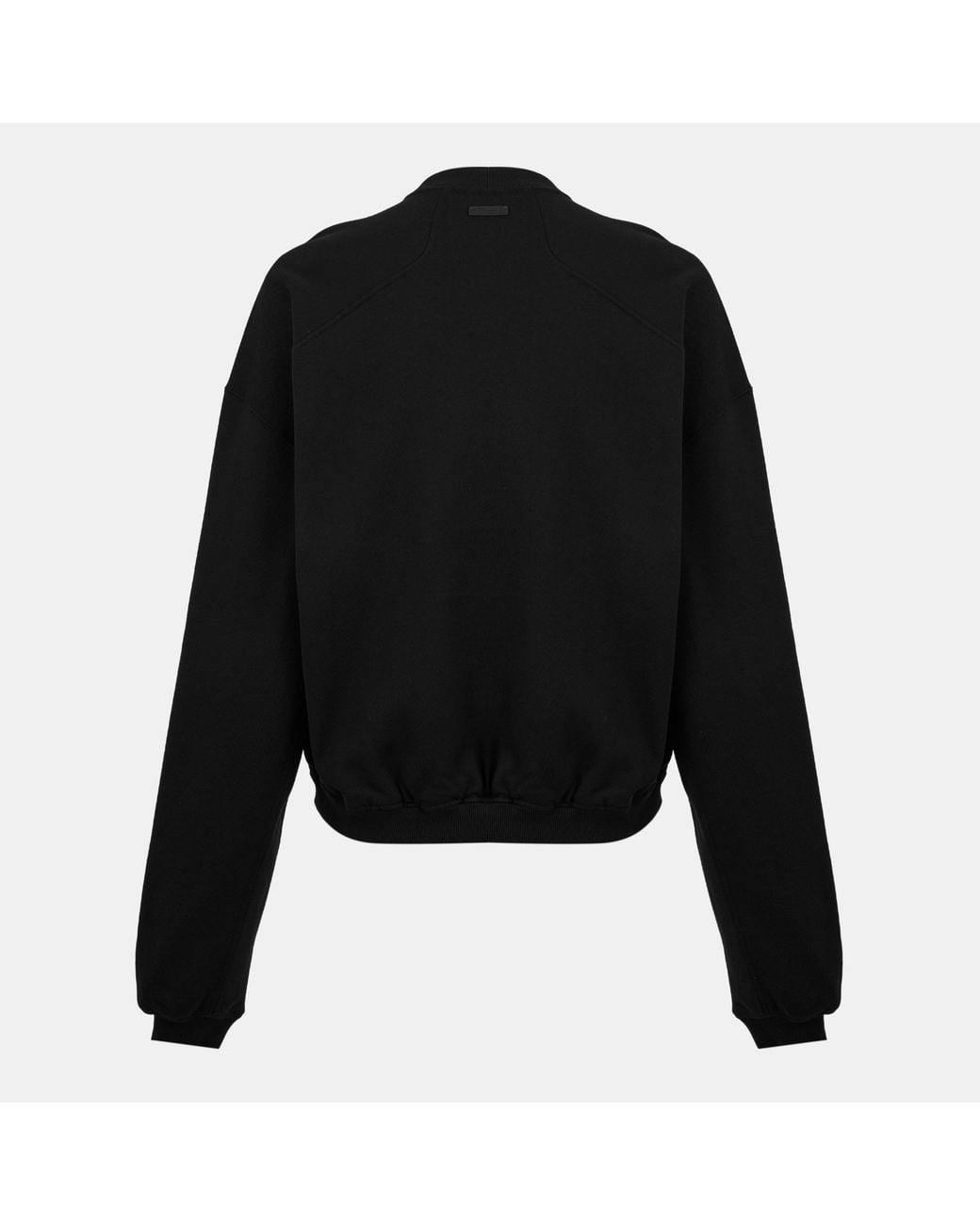 Dolce & Gabbana Black Crew Jumper for men