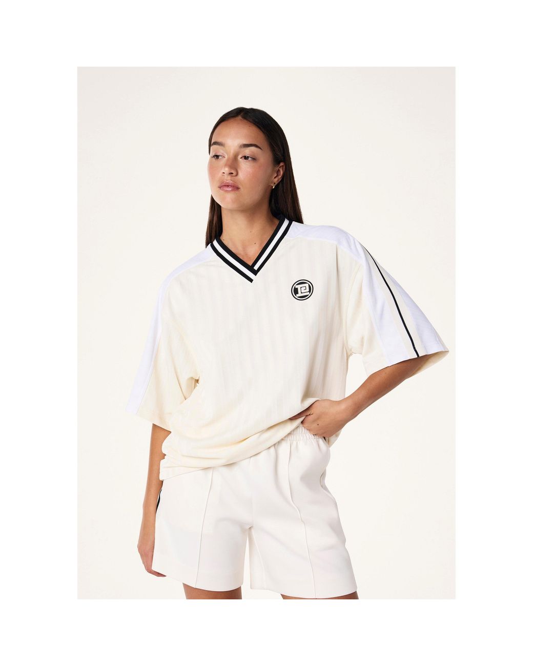 P.E Nation Natural Detour Oversized T-Shirt