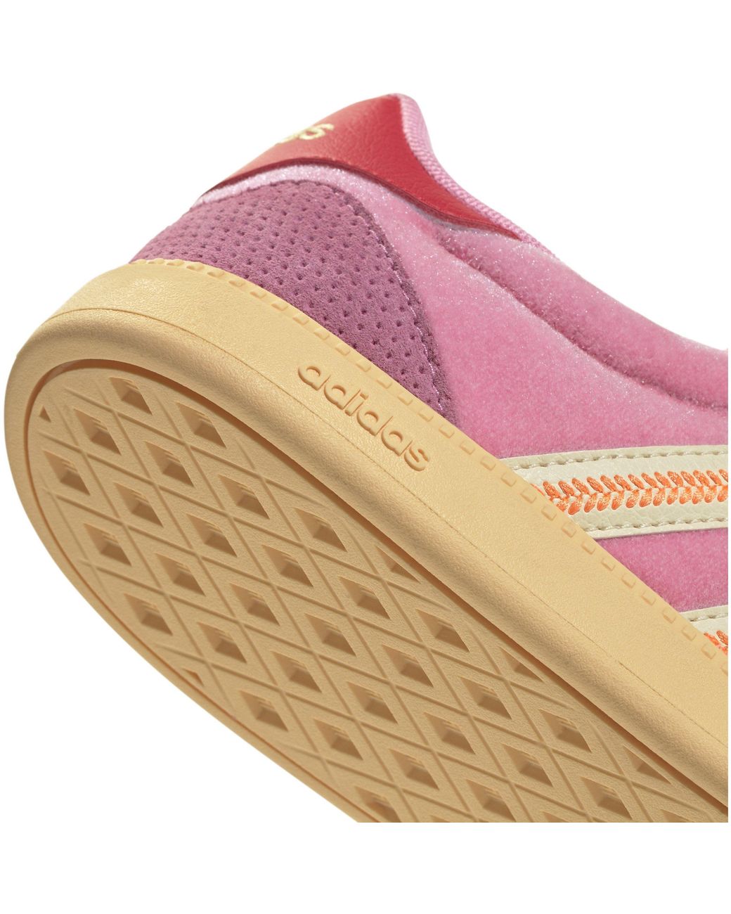 Adidas Pink Breaknet Sleek Suede Shoes