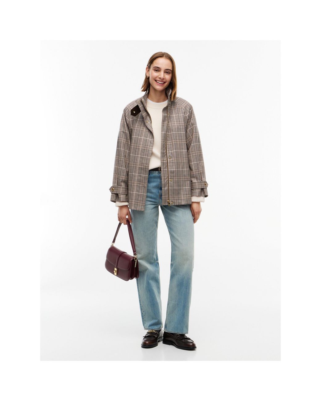 Tommy Hilfiger Brown Cotton Cape