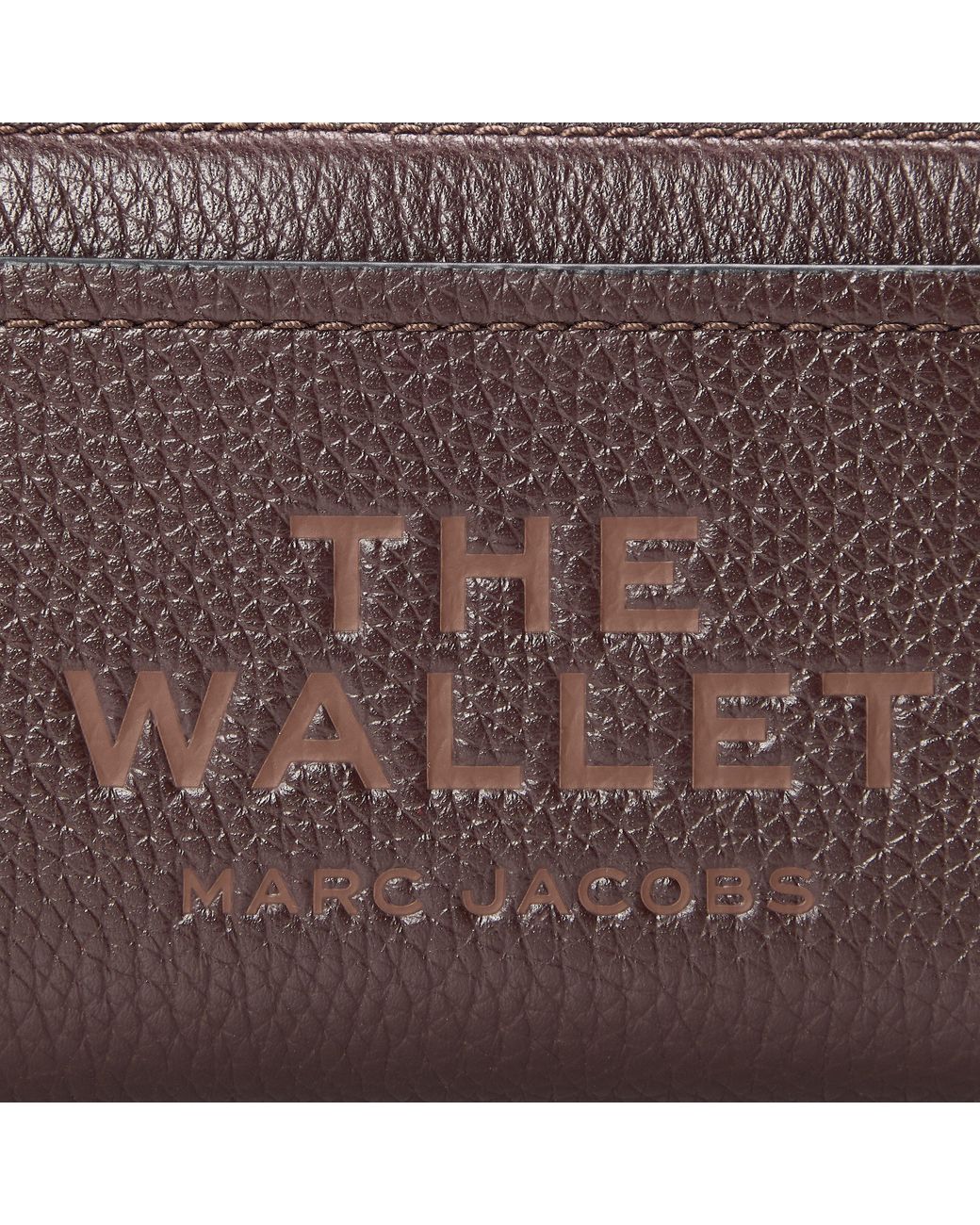 Marc Jacobs Brown The Mini Compact Wallet