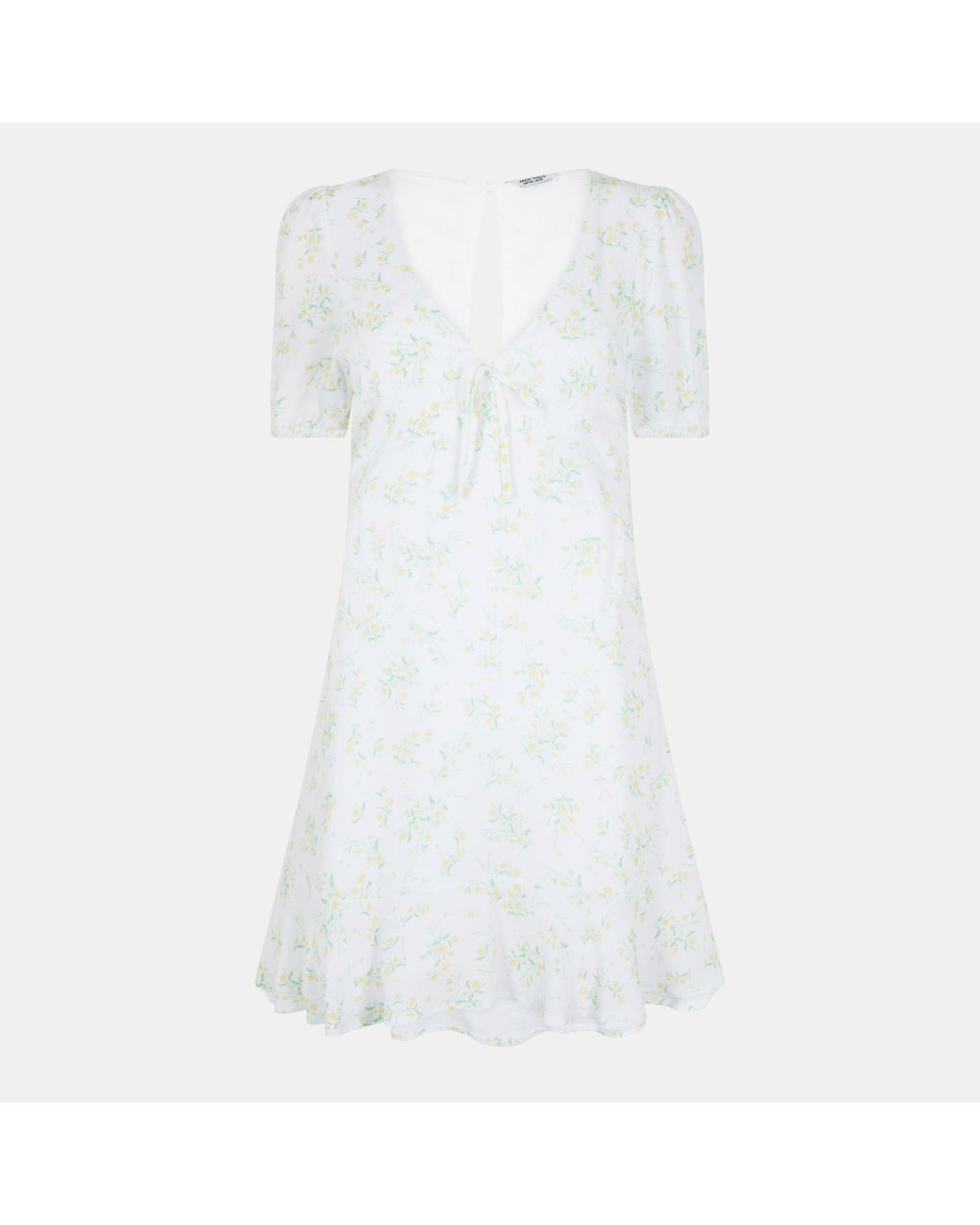 Jack Wills White Jw Cut Out Mini Dress