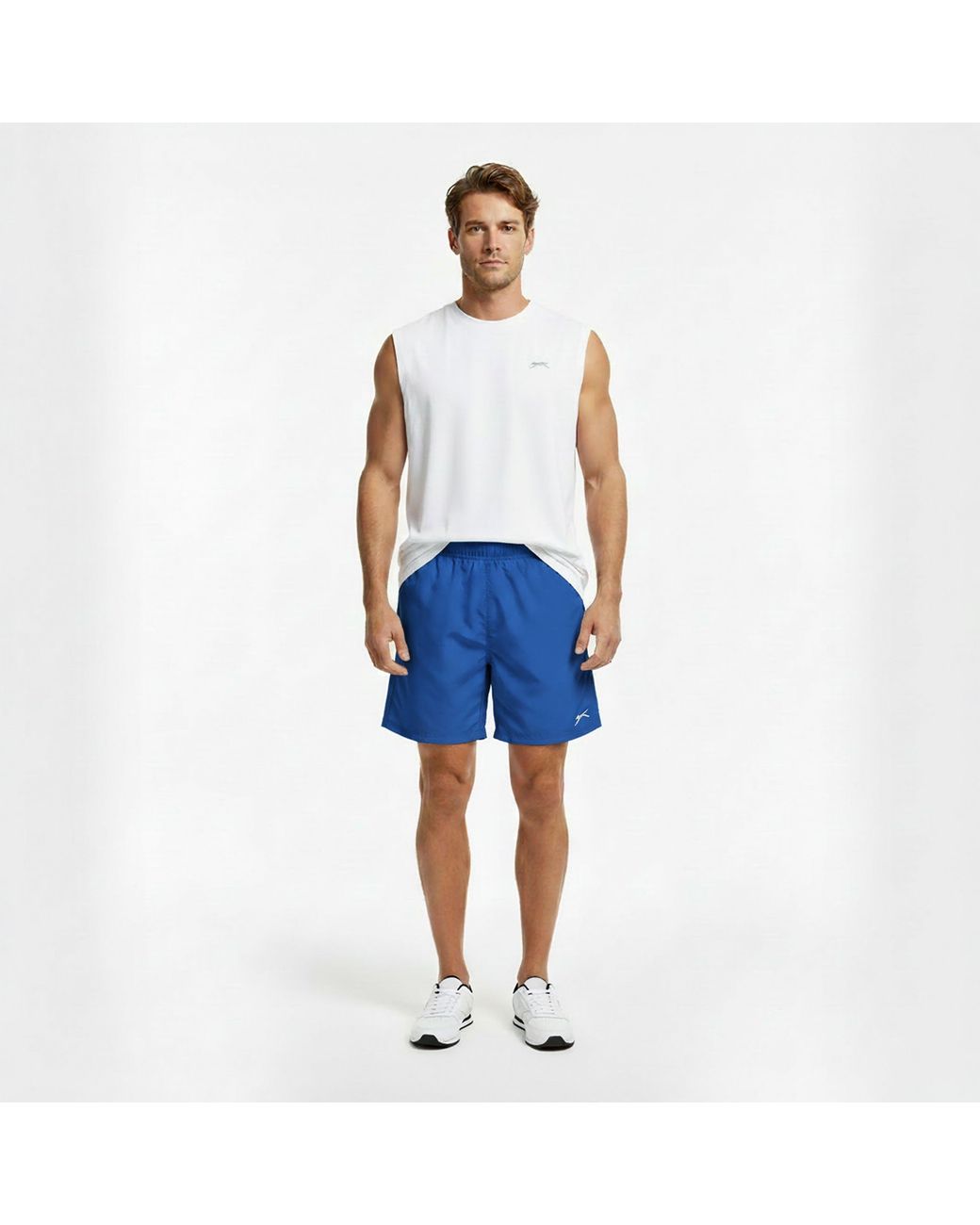 Slazenger 1881 Blue Woven Shorts for men