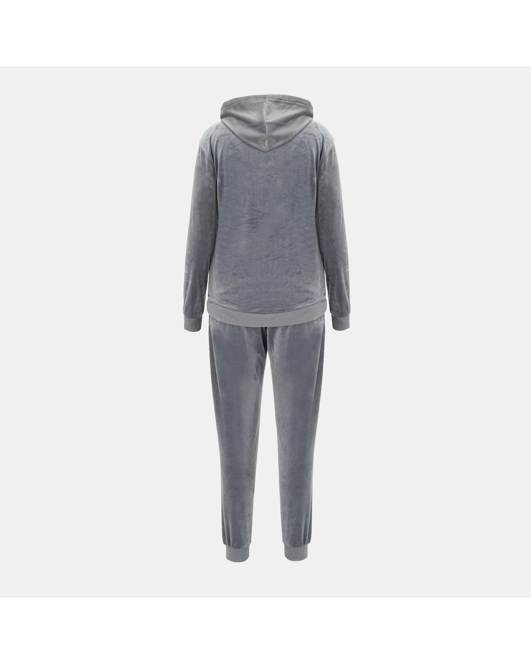 Miso Gray Velour Tracksuit